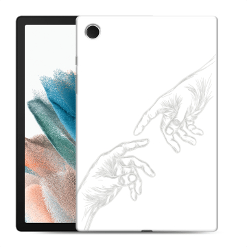 Силиконовый чехол на Samsung Galaxy Tab A8 10.5 (2021) с принтом Сотворение мира