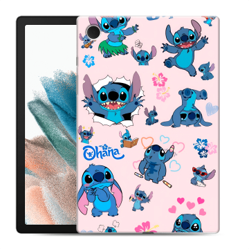 Силиконовый чехол на Samsung Galaxy Tab A8 10.5 (2021) с принтом Лило и Стич Силиконовый чехол на Samsung Galaxy Tab A8 10.5 (2021) с принтом Лило и Стич