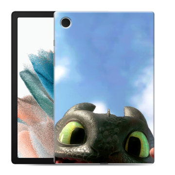 Силиконовый чехол на Samsung Galaxy Tab A8 10.5 (2021) с принтом Как приручить дракона Силиконовый чехол на Samsung Galaxy Tab A8 10.5 (2021) с принтом Как приручить дракона