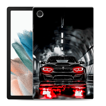 Силиконовый чехол на Samsung Galaxy Tab A8 10.5 (2021) с принтом BMW БМВ