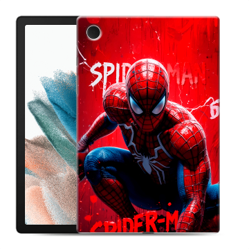Силиконовый чехол на Samsung Galaxy Tab A8 10.5 (2021) с принтом Spiderman Человек паук