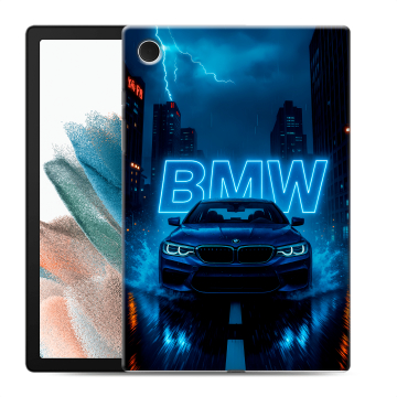 Силиконовый чехол на Samsung Galaxy Tab A8 10.5 (2021) с принтом BMW БМВ Силиконовый чехол на Samsung Galaxy Tab A8 10.5 (2021) с принтом BMW БМВ