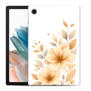 Силиконовый чехол на Samsung Galaxy Tab A8 10.5 (2021) с принтом для девушки