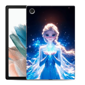 Силиконовый чехол на Samsung Galaxy Tab A8 10.5 (2021) с принтом Холодное сердце Frozen Силиконовый чехол на Samsung Galaxy Tab A8 10.5 (2021) с принтом Холодное сердце Frozen