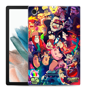 Силиконовый чехол на Samsung Galaxy Tab A8 10.5 (2021) с принтом Gravity Falls Гравити Фолз Силиконовый чехол на Samsung Galaxy Tab A8 10.5 (2021) с принтом Gravity Falls Гравити Фолз