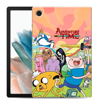 Силиконовый чехол на Samsung Galaxy Tab A8 10.5 (2021) с принтом Adventure time Время приключений