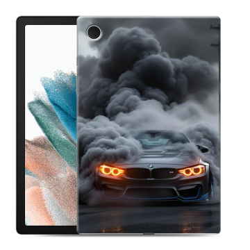 Силиконовый чехол на Samsung Galaxy Tab A8 10.5 (2021) с принтом BMW БМВ