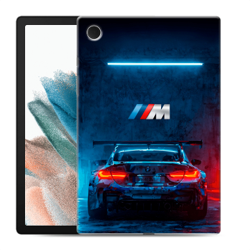 Силиконовый чехол на Samsung Galaxy Tab A8 10.5 (2021) с принтом BMW БМВ Силиконовый чехол на Samsung Galaxy Tab A8 10.5 (2021) с принтом BMW БМВ