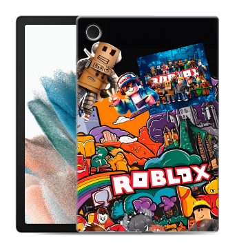 Силиконовый чехол на Samsung Galaxy Tab A8 10.5 (2021) с принтом Roblox Роблокс Силиконовый чехол на Samsung Galaxy Tab A8 10.5 (2021) с принтом Roblox Роблокс
