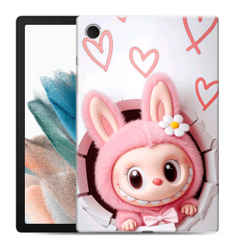 Силиконовый чехол на Samsung Galaxy Tab A8 10.5 (2021) с принтом Labubu Лабубу