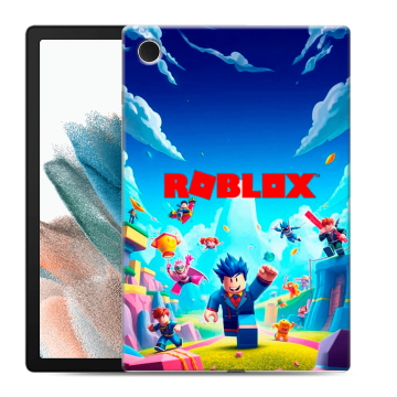 Силиконовый чехол на Samsung Galaxy Tab A8 10.5 (2021) с принтом Roblox Роблокс Силиконовый чехол на Samsung Galaxy Tab A8 10.5 (2021) с принтом Roblox Роблокс