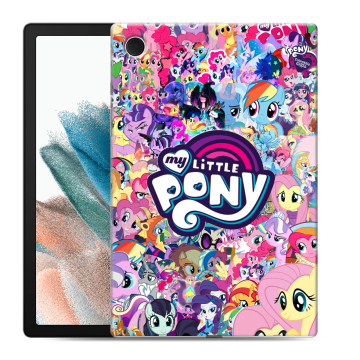 Силиконовый чехол на Samsung Galaxy Tab A8 10.5 (2021) с принтом My little pony Дружба чудо Силиконовый чехол на Samsung Galaxy Tab A8 10.5 (2021) с принтом My little pony Дружба чудо