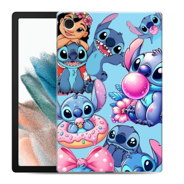 Силиконовый чехол на Samsung Galaxy Tab A8 10.5 (2021) с принтом Лило и Стич