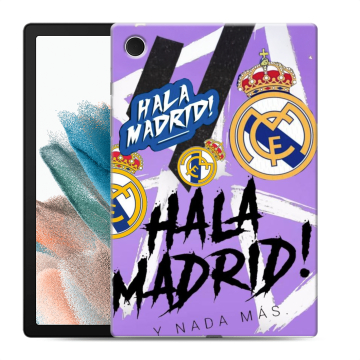 Силиконовый чехол на Samsung Galaxy Tab A8 10.5 (2021) с принтом Real Madrid Реал Мадрид Силиконовый чехол на Samsung Galaxy Tab A8 10.5 (2021) с принтом Real Madrid Реал Мадрид