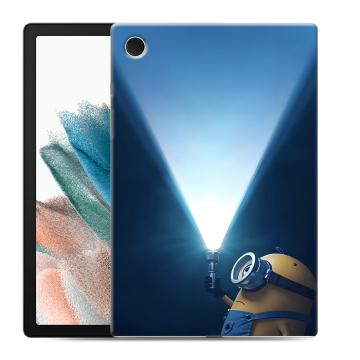 Силиконовый чехол на Samsung Galaxy Tab A8 10.5 (2021) с принтом Миньоны Силиконовый чехол на Samsung Galaxy Tab A8 10.5 (2021) с принтом Миньоны