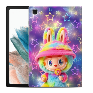 Силиконовый чехол на Samsung Galaxy Tab A8 10.5 (2021) с принтом Labubu Лабубу Силиконовый чехол на Samsung Galaxy Tab A8 10.5 (2021) с принтом Labubu Лабубу