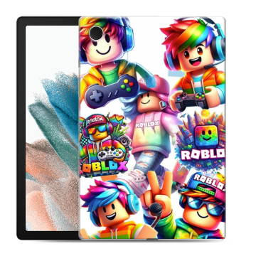 Силиконовый чехол на Samsung Galaxy Tab A8 10.5 (2021) с принтом Roblox Роблокс Силиконовый чехол на Samsung Galaxy Tab A8 10.5 (2021) с принтом Roblox Роблокс