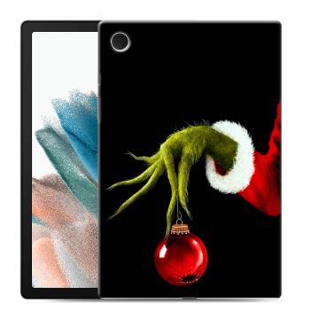 Силиконовый чехол на Samsung Galaxy Tab A8 10.5 (2021) с принтом Новый год Гринч