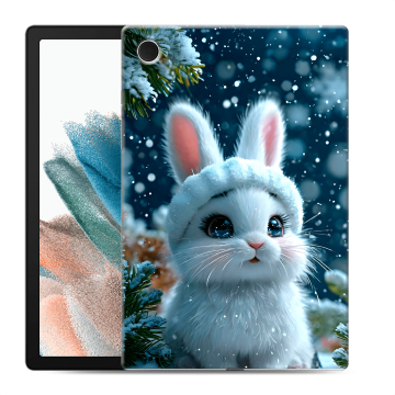 Силиконовый чехол на Samsung Galaxy Tab A8 10.5 (2021) с принтом Новый год