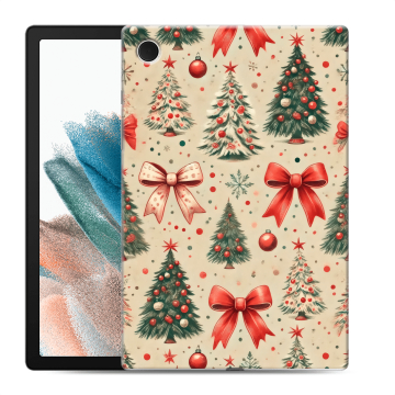 Силиконовый чехол на Samsung Galaxy Tab A8 10.5 (2021) с принтом Новый год
