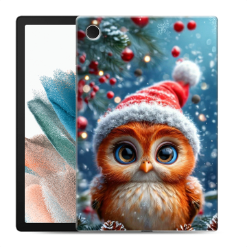 Силиконовый чехол на Samsung Galaxy Tab A8 10.5 (2021) с принтом Новый год