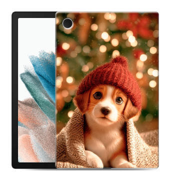 Силиконовый чехол на Samsung Galaxy Tab A8 10.5 (2021) с принтом Новый год