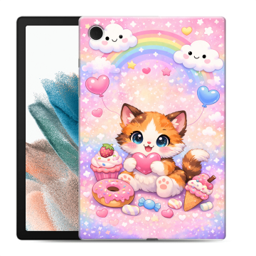Силиконовый чехол на Samsung Galaxy Tab A8 10.5 (2021) с принтом для девочек Силиконовый чехол на Samsung Galaxy Tab A8 10.5 (2021) с принтом для девочек