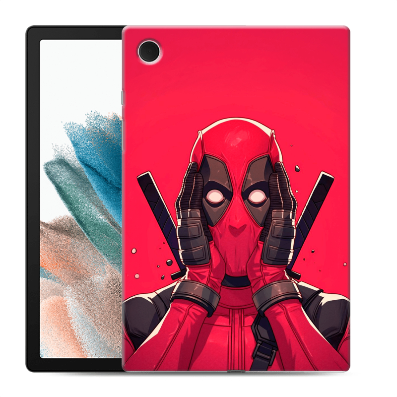 Силиконовый чехол на Samsung Galaxy Tab A8 10.5 (2021) с принтом Дедпул Deadpool Силиконовый чехол на Samsung Galaxy Tab A8 10.5 (2021) с принтом Дедпул Deadpool