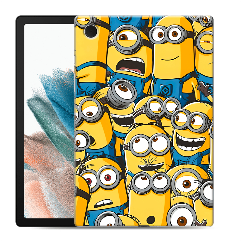 Силиконовый чехол на Samsung Galaxy Tab A8 10.5 (2021) с принтом Миньоны Силиконовый чехол на Samsung Galaxy Tab A8 10.5 (2021) с принтом Миньоны