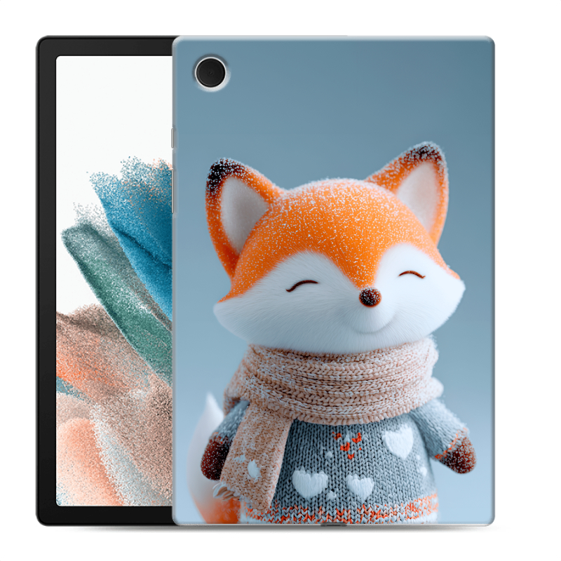 Силиконовый чехол на Samsung Galaxy Tab A8 10.5 (2021) с принтом Лиса Силиконовый чехол на Samsung Galaxy Tab A8 10.5 (2021) с принтом Лиса