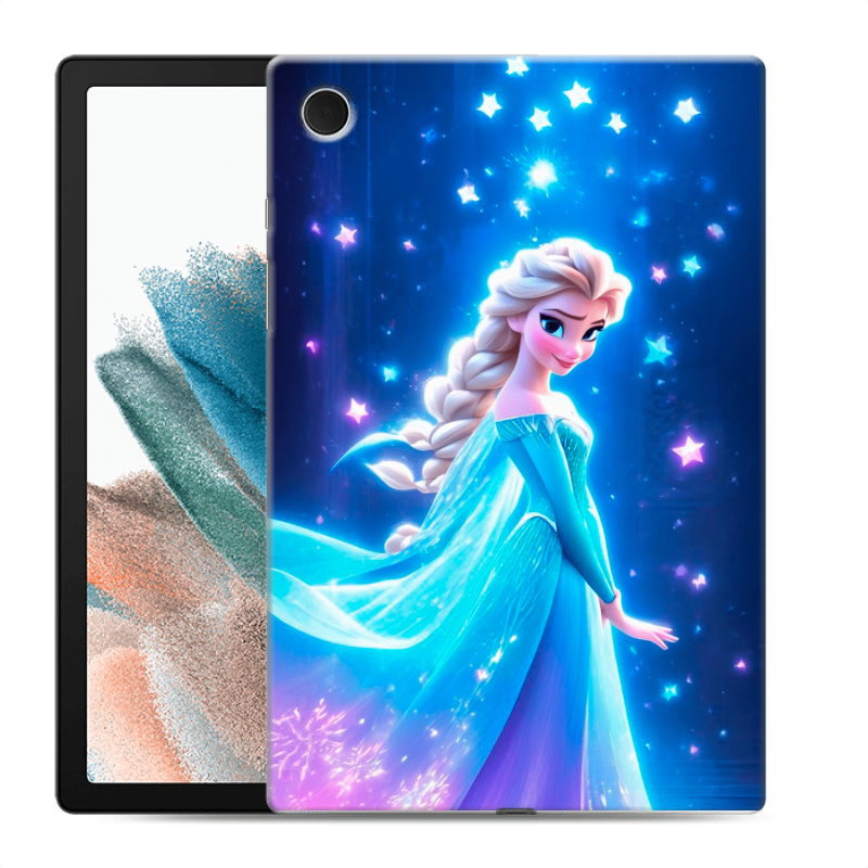Силиконовый чехол на планшета Samsung Galaxy Tab A8 10.5 (2021) с принтом Холодное сердце Frozen Силиконовый чехол на планшета Samsung Galaxy Tab A8 10.5 (2021) с принтом Холодное сердце Frozen