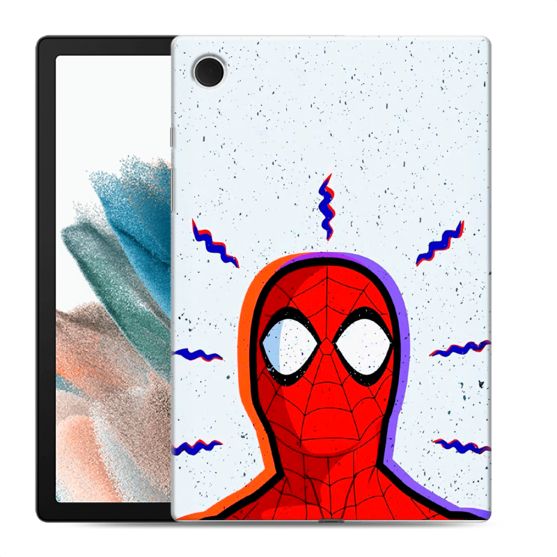 Силиконовый чехол на Samsung Galaxy Tab A8 10.5 (2021) с принтом Spiderman Человек паук Силиконовый чехол на Samsung Galaxy Tab A8 10.5 (2021) с принтом Spiderman Человек паук