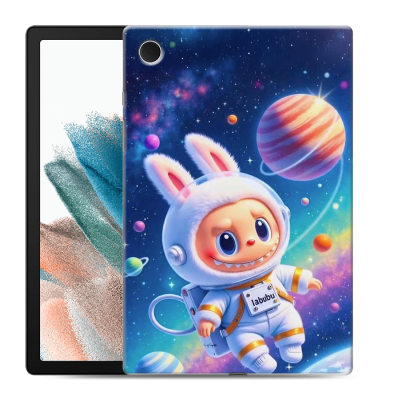 Силиконовый чехол на Samsung Galaxy Tab A8 10.5 (2021) с принтом Labubu Лабубу Силиконовый чехол на Samsung Galaxy Tab A8 10.5 (2021) с принтом Labubu Лабубу