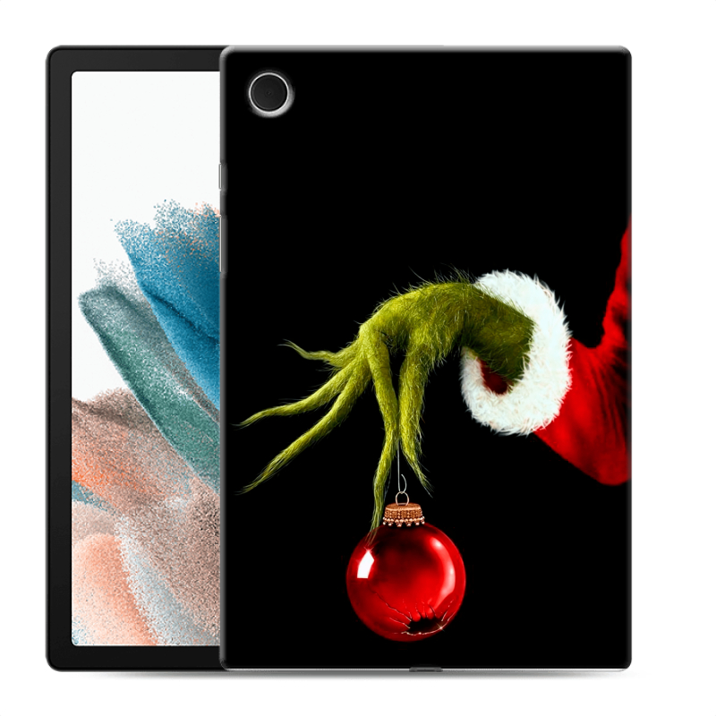 Силиконовый чехол на Samsung Galaxy Tab A8 10.5 (2021) с принтом Новый год Гринч Силиконовый чехол на Samsung Galaxy Tab A8 10.5 (2021) с принтом Новый год Гринч