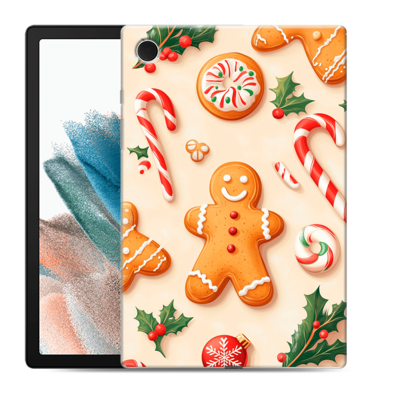 Силиконовый чехол на Samsung Galaxy Tab A8 10.5 (2021) с принтом Новый год Силиконовый чехол на Samsung Galaxy Tab A8 10.5 (2021) с принтом Новый год