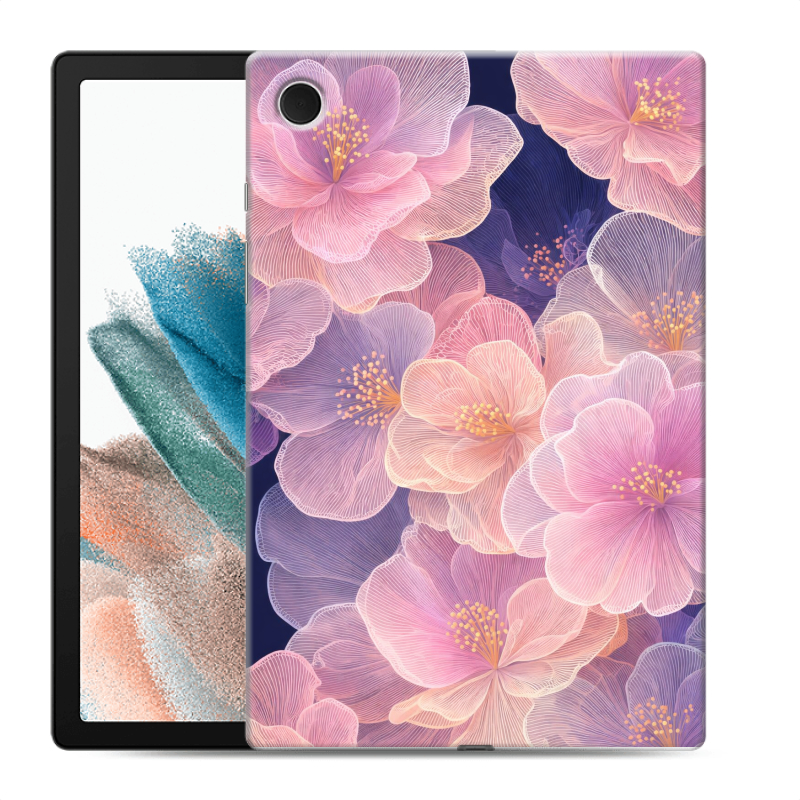 Силиконовый чехол на Samsung Galaxy Tab A8 10.5 (2021) с принтом женский Силиконовый чехол на Samsung Galaxy Tab A8 10.5 (2021) с принтом женский
