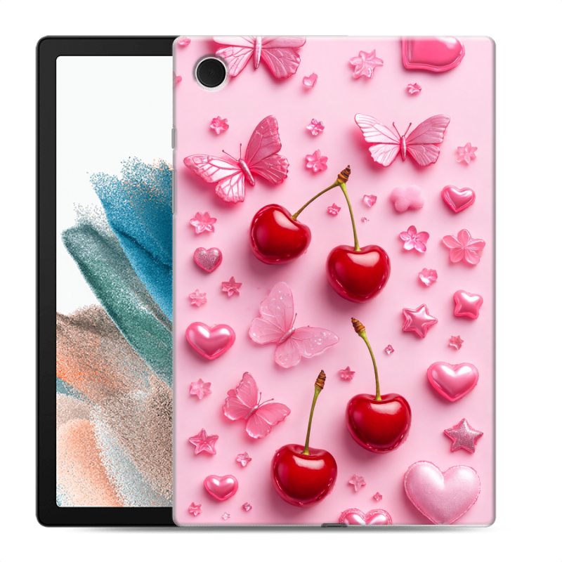 Силиконовый чехол на Samsung Galaxy Tab A8 10.5 (2021) с принтом для девочек Силиконовый чехол на Samsung Galaxy Tab A8 10.5 (2021) с принтом для девочек