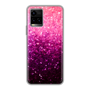 Силиконовый чехол на Vivo Y33s с принтом Блестки Силиконовый чехол на Vivo Y33s с принтом Блестки