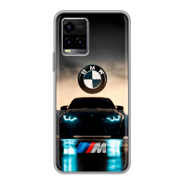 Силиконовый чехол на Vivo Y33s с принтом БМВ BMW Силиконовый чехол на Vivo Y33s с принтом БМВ BMW