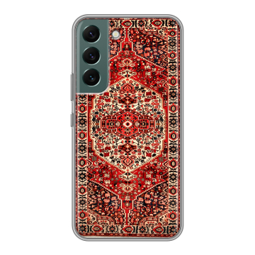 Силиконовый чехол на Samsung Galaxy S22 с принтом Ковер
