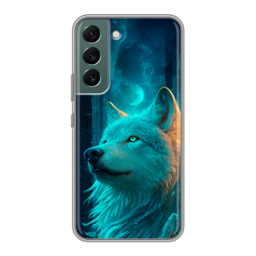 Силиконовый чехол на Samsung Galaxy S22 с принтом бабочки саккура Силиконовый чехол на Samsung Galaxy S22 с принтом бабочки саккура