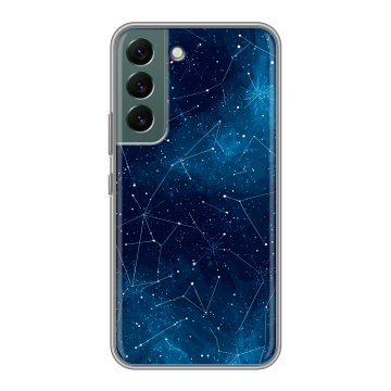 Силиконовый чехол на Samsung Galaxy S22 с принтом Космос звезды Силиконовый чехол на Samsung Galaxy S22 с принтом Космос звезды