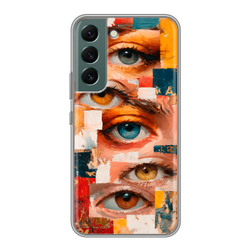 Силиконовый чехол на Samsung Galaxy S22 с принтом Модный принт Силиконовый чехол на Samsung Galaxy S22 с принтом Модный принт