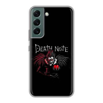 Силиконовый чехол на Samsung Galaxy S22 с принтом Death note Тетрадь смерти Силиконовый чехол на Samsung Galaxy S22 с принтом Death note Тетрадь смерти