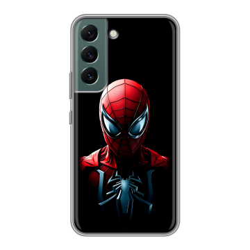 Силиконовый чехол на Samsung Galaxy S22 с принтом Spiderman Человек паук