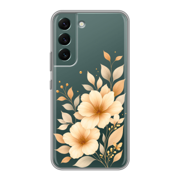 Силиконовый чехол на Samsung Galaxy S22 с принтом для девушки Силиконовый чехол на Samsung Galaxy S22 с принтом для девушки