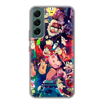 Силиконовый чехол на Samsung Galaxy S22 с принтом Gravity Falls Гравити Фолз Силиконовый чехол на Samsung Galaxy S22 с принтом Gravity Falls Гравити Фолз