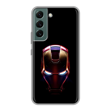 Силиконовый чехол на Samsung Galaxy S22 с принтом IronMan Железный человек Силиконовый чехол на Samsung Galaxy S22 с принтом IronMan Железный человек
