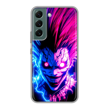 Силиконовый чехол на Samsung Galaxy S22 с принтом Death note Тетрадь смерти Силиконовый чехол на Samsung Galaxy S22 с принтом Death note Тетрадь смерти