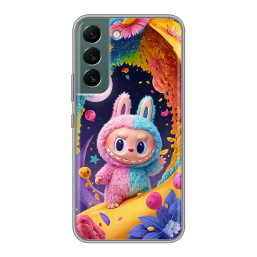 Силиконовый чехол на Samsung Galaxy S22 с принтом Labubu Лабубу Силиконовый чехол на Samsung Galaxy S22 с принтом Labubu Лабубу